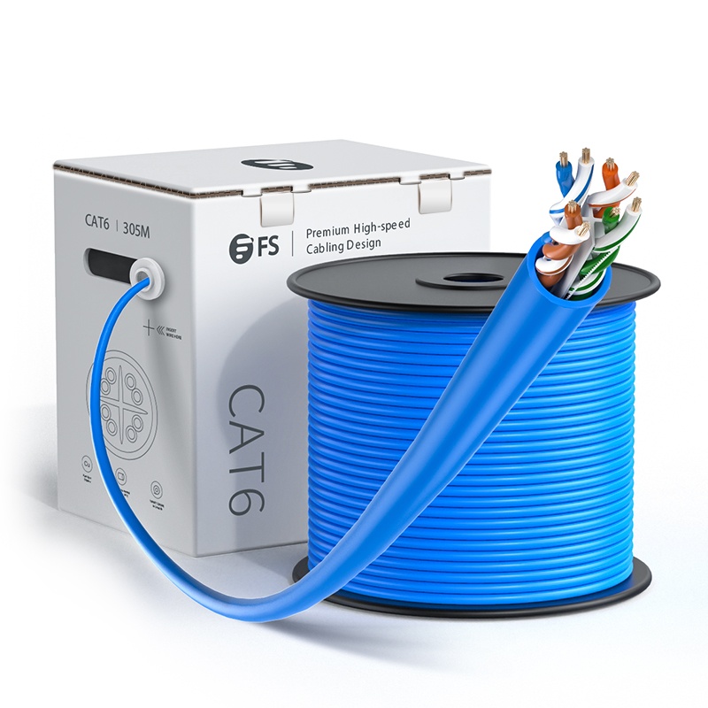 Câble Ethernet RJ45, Cat6 1000ft (305m), Blindé (F/UTP)