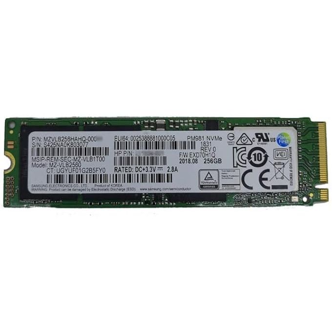 Disque Dur SSD M.2 - 256 Go